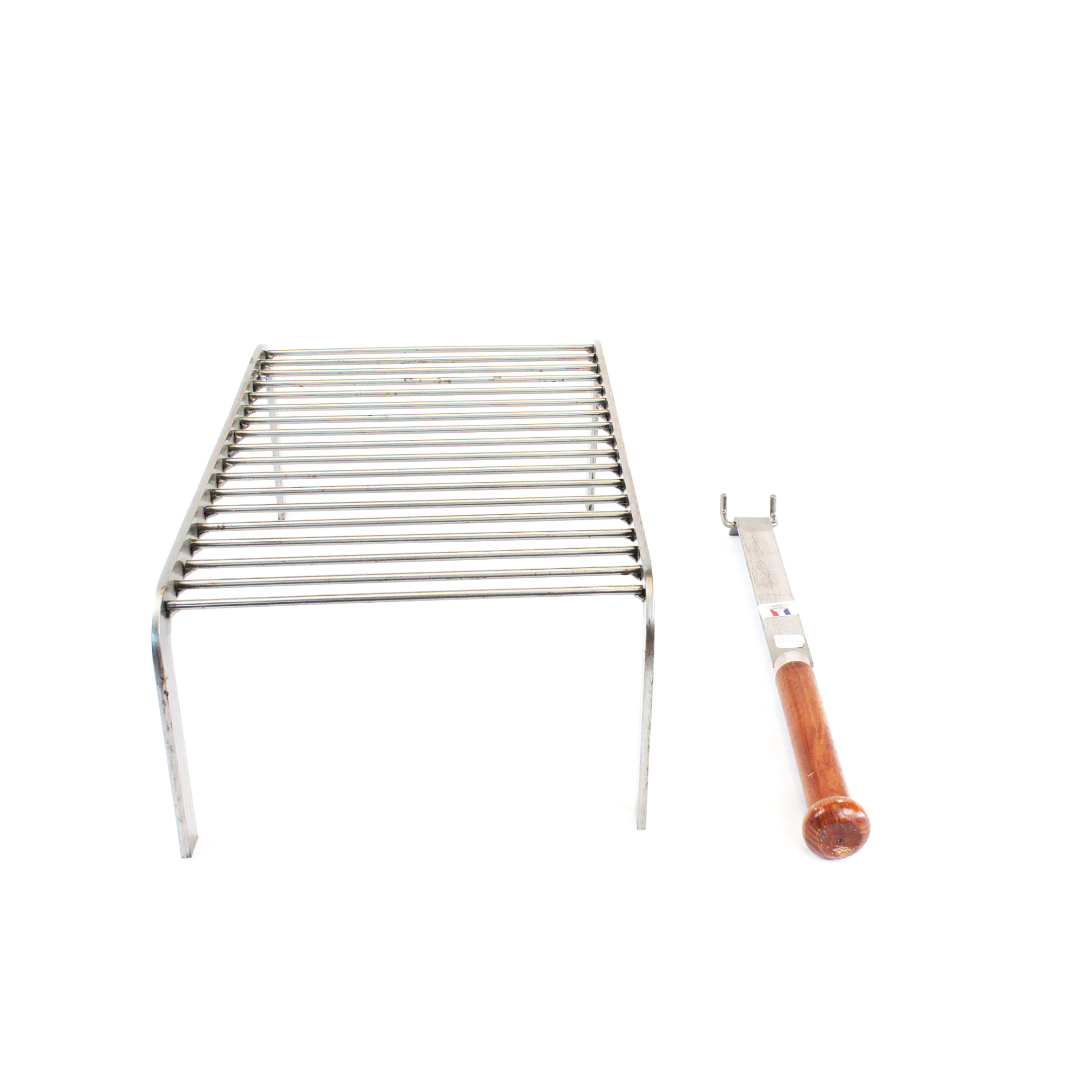 Grille sur pieds pour insert Manche Bois Démontable - 14 Barres